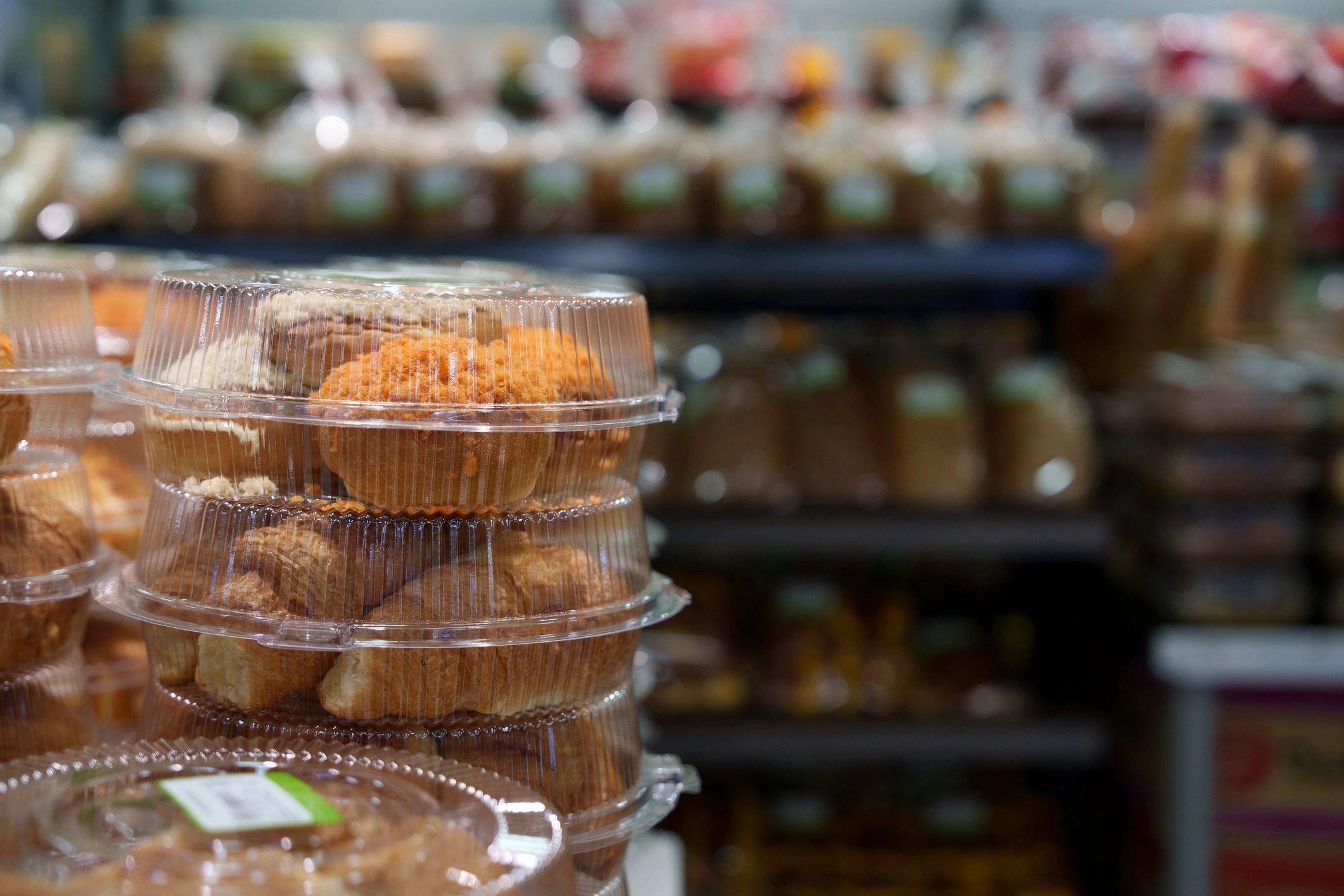 Packaged bakery goods ready for wholesale supply