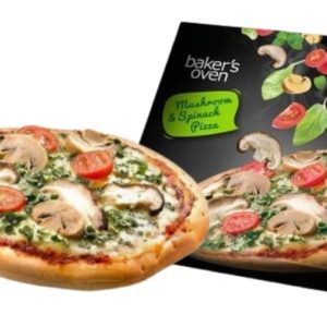 Mushroom & Spinach Pizza 6” (RTE)